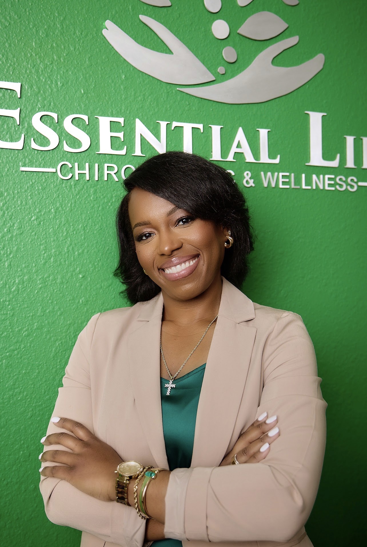 Dr. Janay Scott, D.C., chiropractor and owner of Essential Life Chiropractic & Wellness